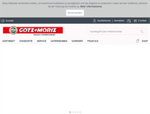 Tablet Screenshot of goetzmoriz.com